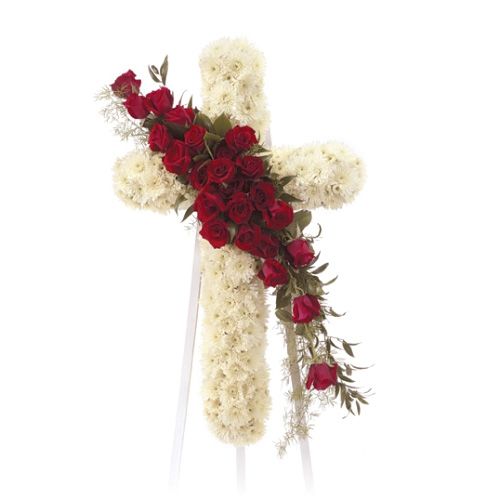 Cross Flowers For Funeral Cross Flowers For Funeral